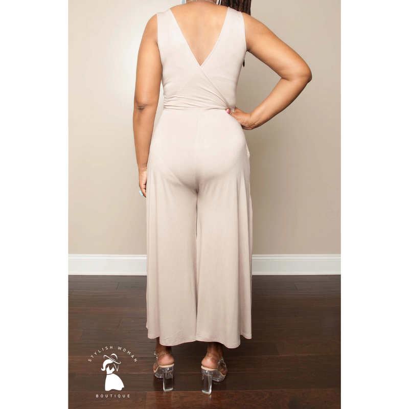 Ash Mocha Jumpsuit