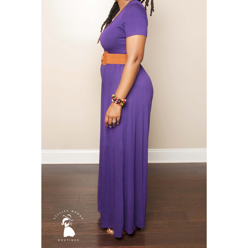 Pretty in Purple Jumpsuit