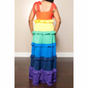 Brighten Up the Room Colorful Maxi Dress