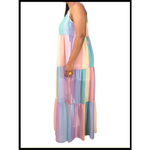 Happy Feelings Multi-Print Maxi Dress