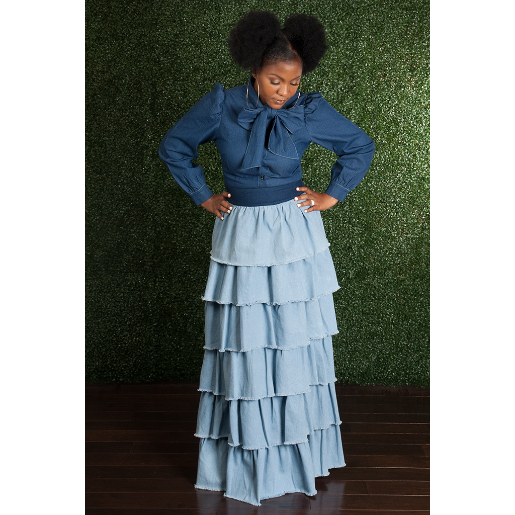 Layers for Days Denim Skirt – The Stylish Woman Boutique