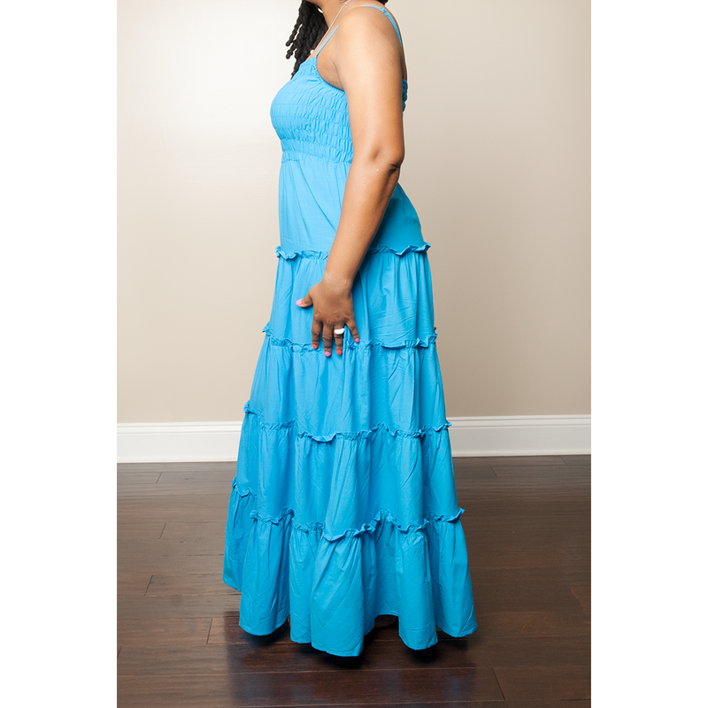 Deep Sky Maxi Dress