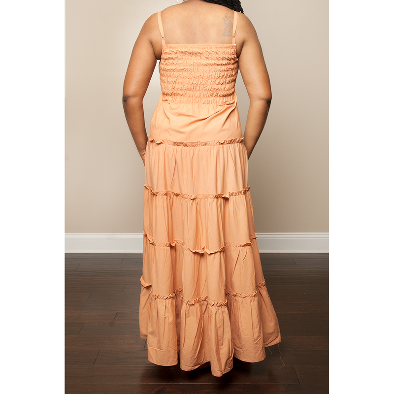 Butter Orange Maxi Dress