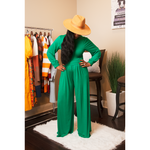 (Restocked) Green with Envy Jumpsuit