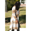 Fly in My Flannel Coat Dress