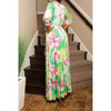 Fancy Floral Maxi Dress