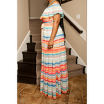 Excuse Me Miss Off-Shoulder Maxi Dress